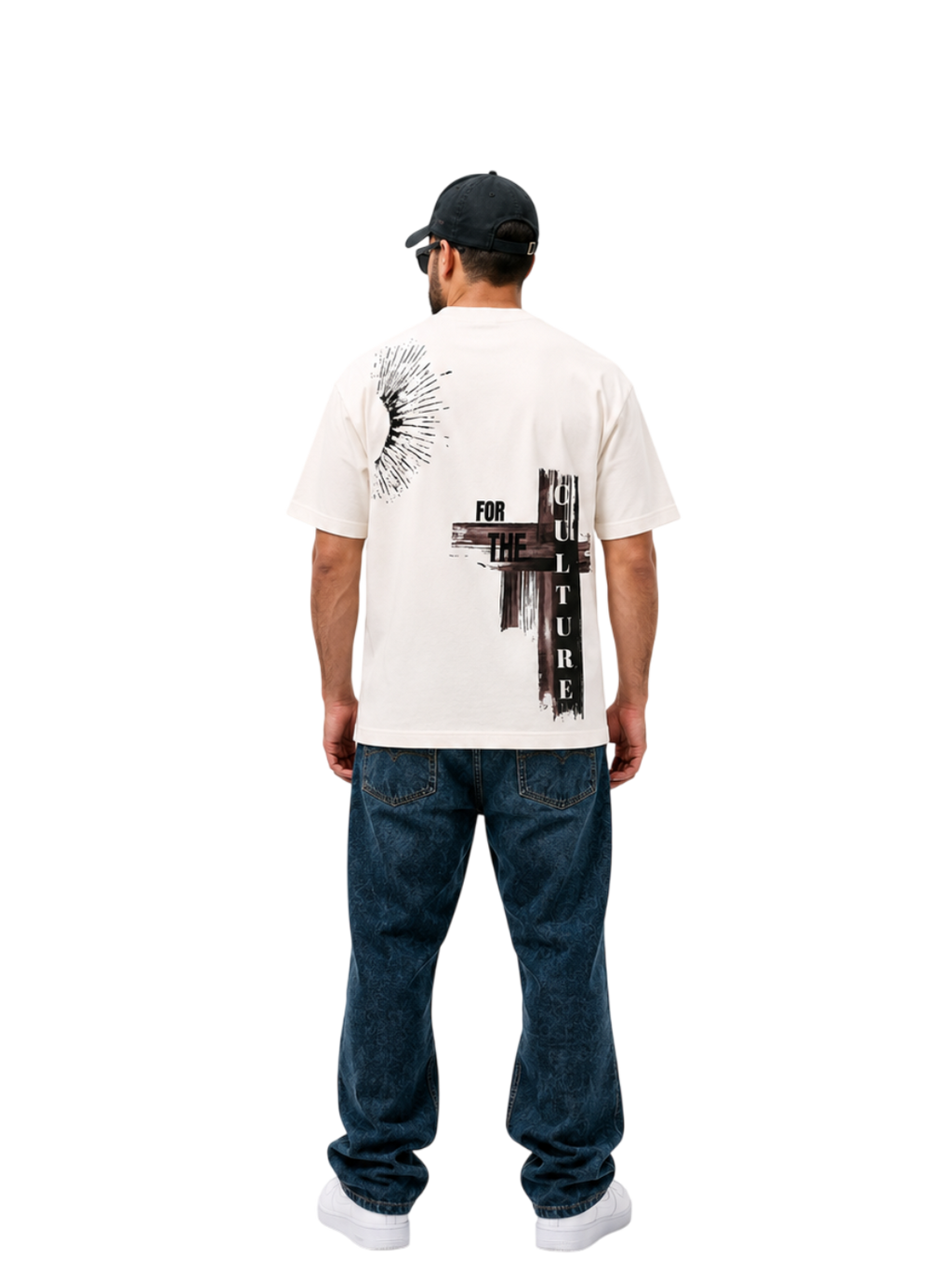 FOR THE CULTURE Oversized-Tee