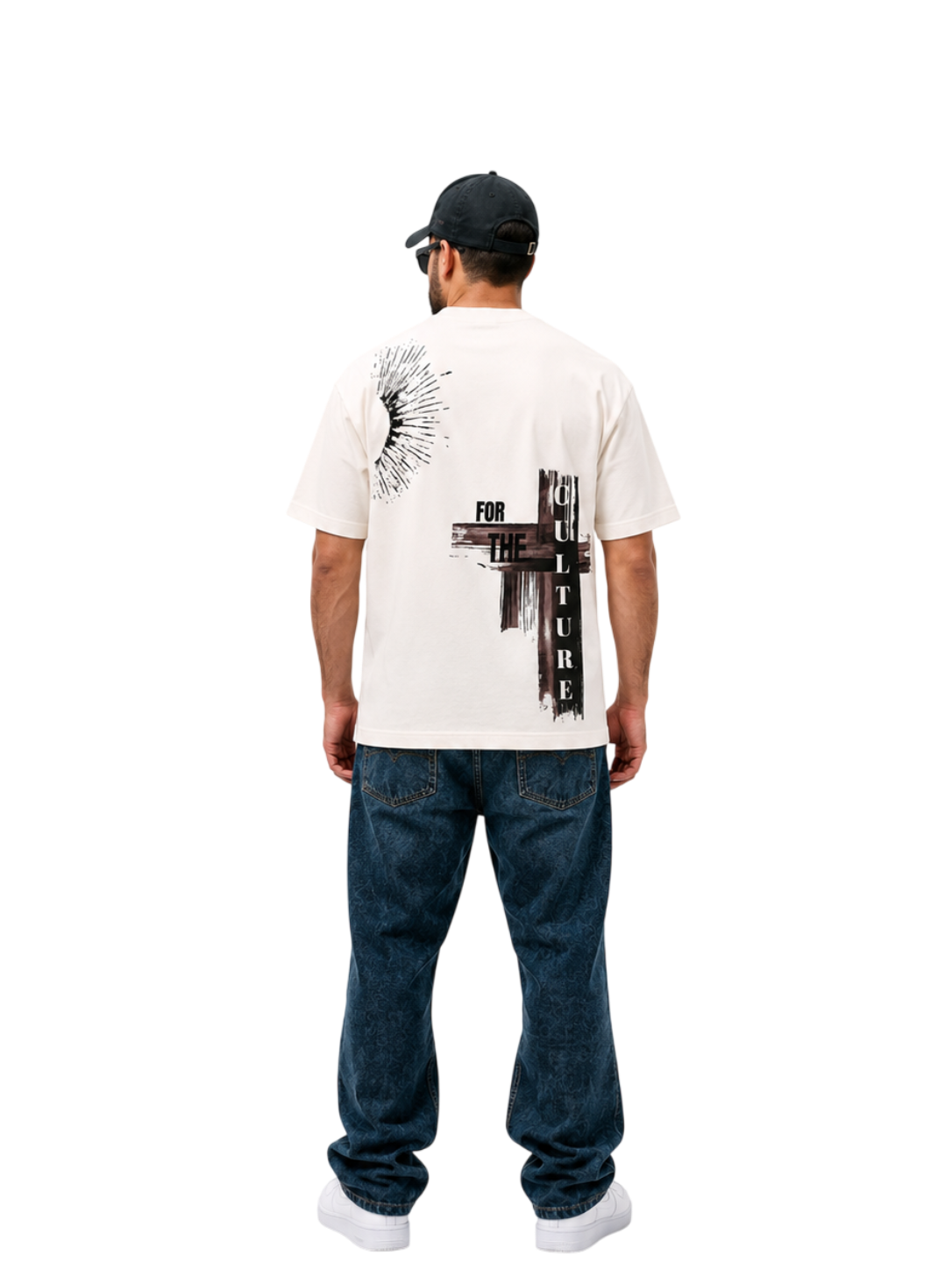 FOR THE CULTURE Oversized-Tee