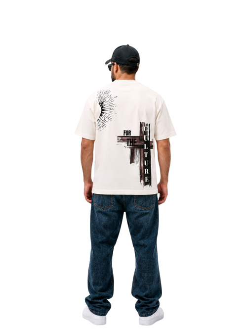 FOR THE CULTURE Oversized-Tee