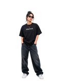 NO LIFE Oversized-Tee